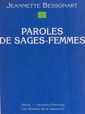 cover image of Paroles de sages-femmes